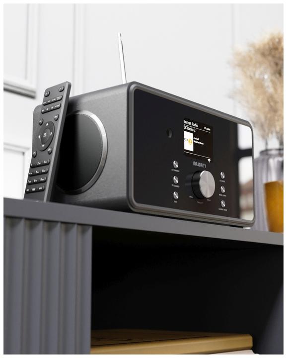 Produktbild Majority Bard Black (Internetradio, FM, UKW, DAB+, WLAN, Bluetooth)