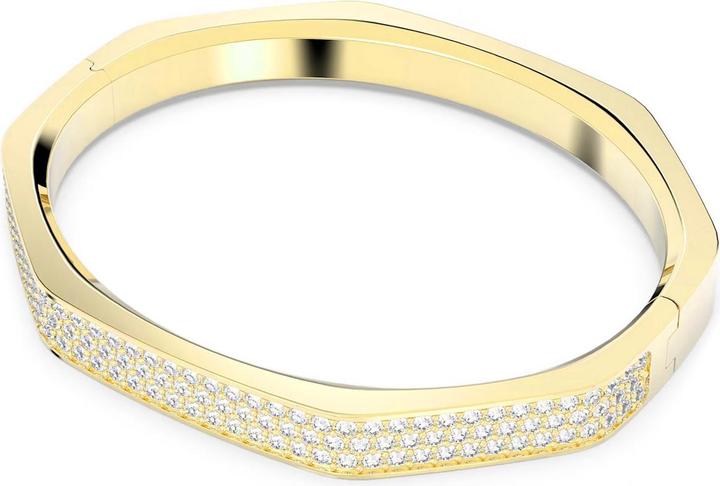 Immagine prodotto Swarovski Dextera Bangle Pavé a forma di ottagono in oro bianco medio (Metallo Swarovski)