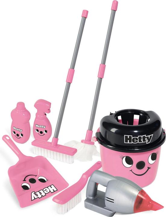 Actual product image Casdon Hetty Deluxe cleaning trolley playset