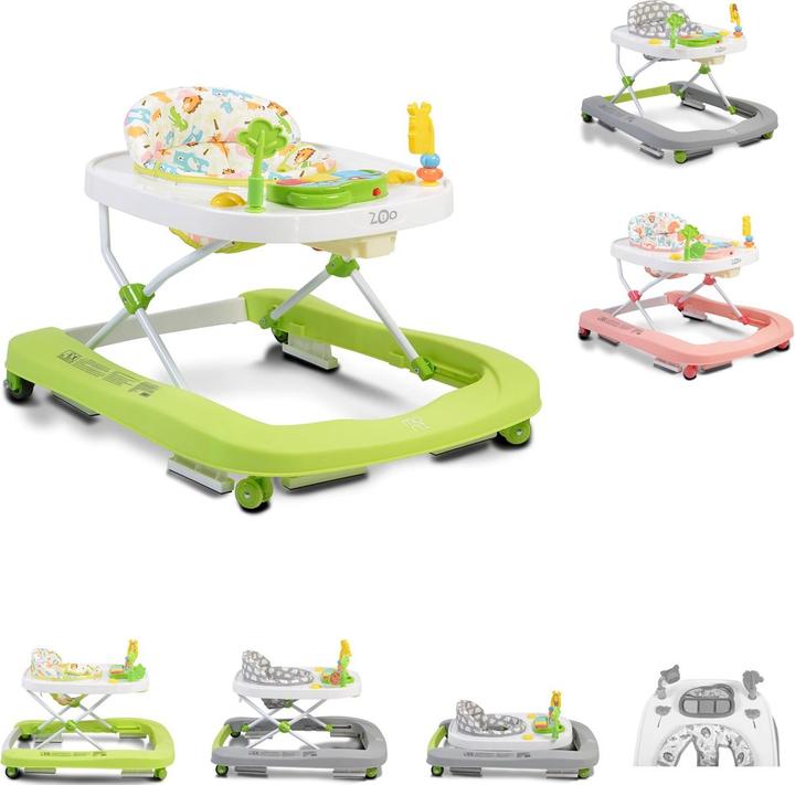Produktbild Moni Lauflernwagen Zoo 2 in 1