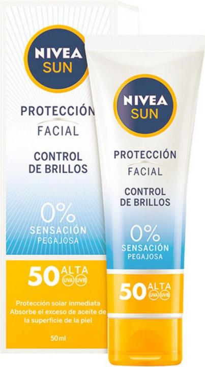 Produktbild NIVEA Gesichts-Sonnenschutz, 1er Pack(1 x 50 milliliters) (Sonnencreme, SPF 50, 50 ml)