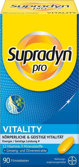 Supradyn pro Vitality (90 pièce(s), Cachets, 160 g)