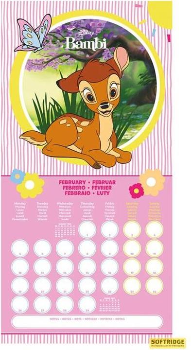 Immagine prodotto Pyramid Calendario Disney 2024 Classici Disney (30 x 30 cm, Inglese)