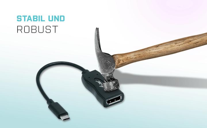 Actual product image i-tec USB Typ-C zu (DP, 15 cm)