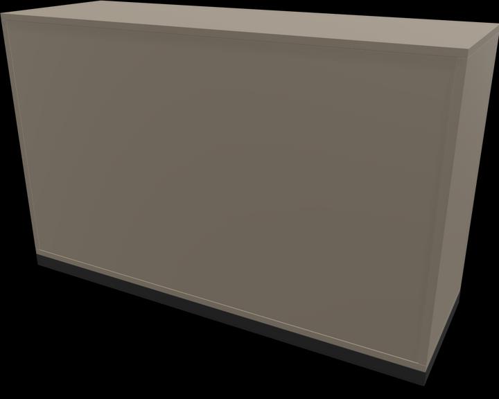 Actual product image Narbutas Choice sliding door cabinet (120 x 40 x 76 cm)