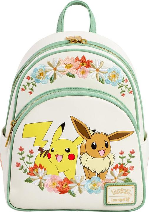Produktbild Loungefly Pokemon by Mini Rucksack Pikachu & Eevee Floral