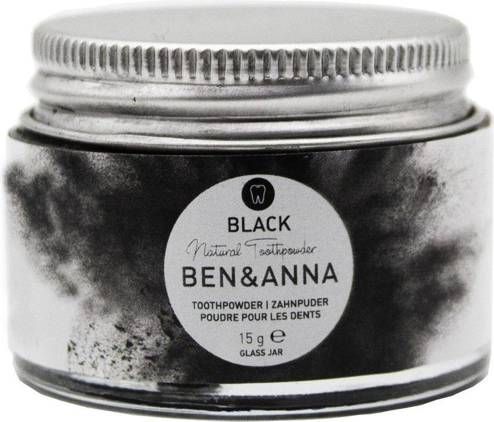 Ben & Anna Zahnpuder Black (15 ml)