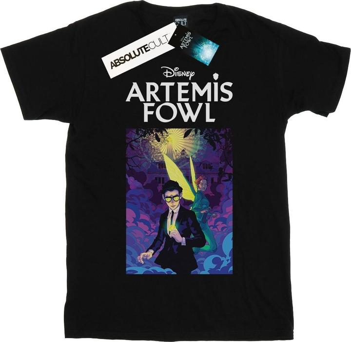 Disney Artemis Fowl Buchcover Baumwolle Boyfriend TShirt