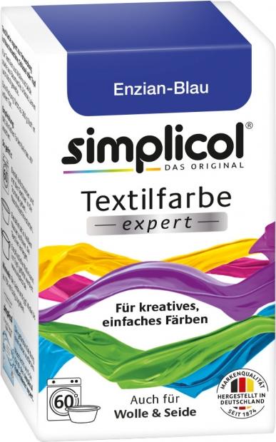 Image du produit Simplicol Peinture pour textile expert (Bleu gentiane, 150 ml)