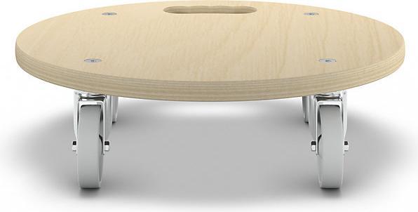 Actual product image Wagner System MM 1137 transport dolly, round, Ø 380 mm, max. load 250 kg. (250 kg)