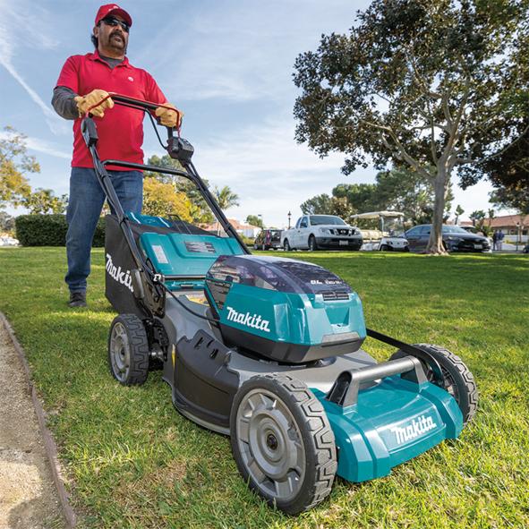 Actual product image Makita DLM532Z cordless lawn mower (Rechargeable battery operated)
