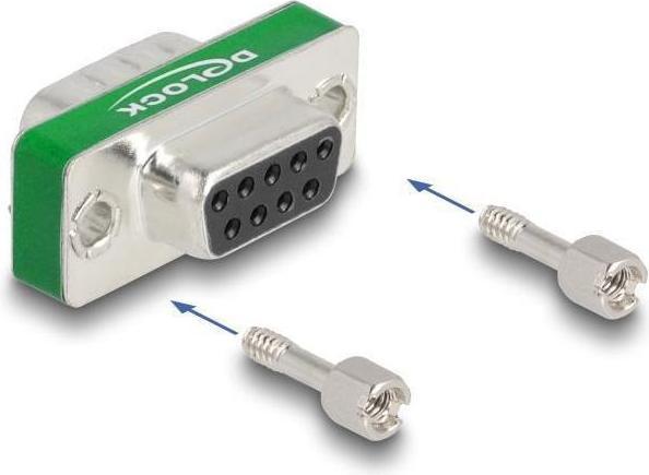 Produktbild Delock HF/EMI Entstörfilter D-Sub 9 Pin Stecker zu Buchse mi