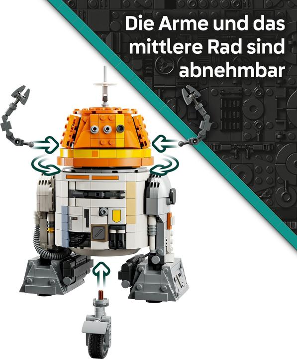 Produktbild LEGO Astromech-Droide Chopper (C1-10P) (75416, LEGO Star Wars)