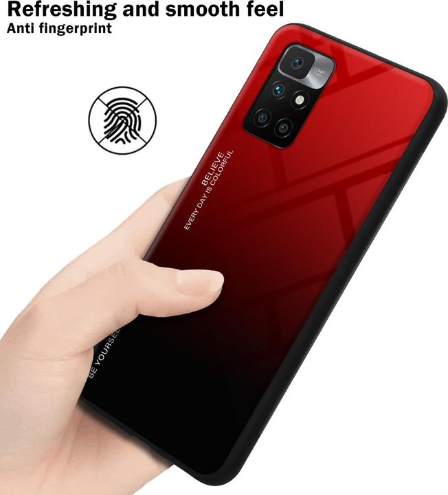 Actual product image Cadorabo TPU 2 colors glass envelope (Xiaomi Redmi 10, Xiaomi Redmi Note 11)