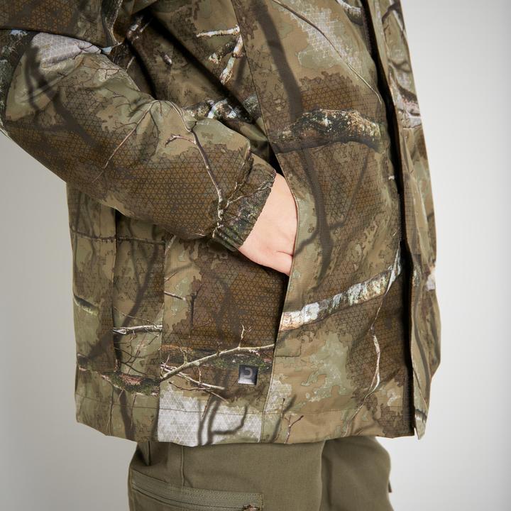 Produktbild Solognac Jacke 100 Treemetic Kinder warm Camouflage (10, 11, 12)