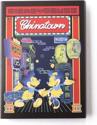 Immagine prodotto Disney Store - China Town Pata Pata Memo (Neon Mickey Minnie) - Quaderno