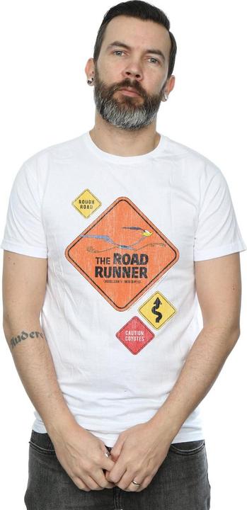 Produktbild Looney Tunes Road Runner Road Sign TShirt (S)