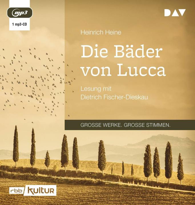 Image du produit Les bains de Lucques (Heinrich Heine Heine, Dietrich Fischer-Dieskau, Allemand)