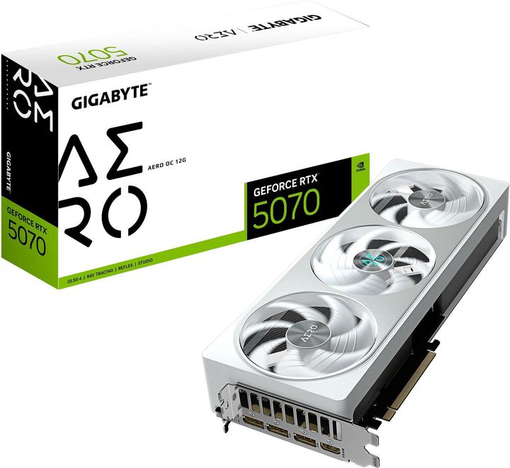 Produktbild Gigabyte GeForce RTX 5070 Aero OC (12 GB)