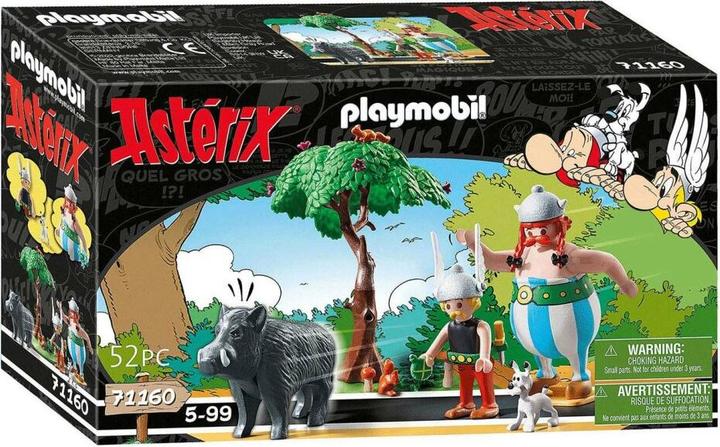 Image du produit Playmobil Chasse au sanglier (71160, Playmobil Astérix)