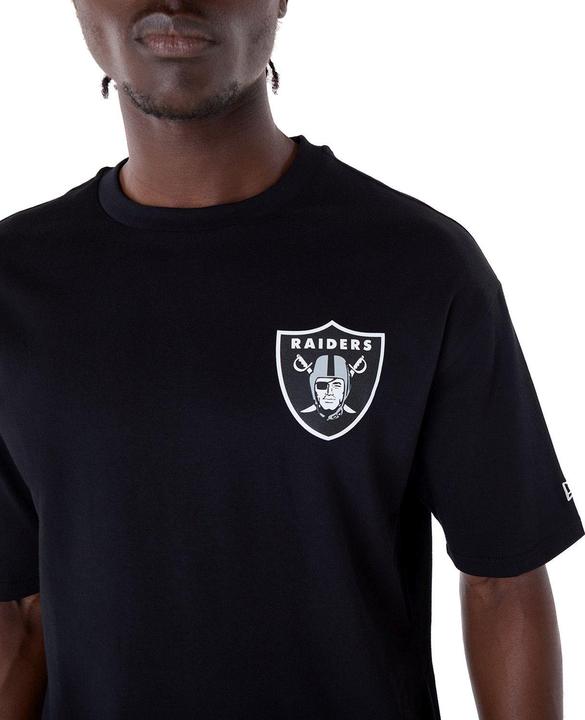Produktbild New Era NFL Shirt - BACKPRINT Las Vegas Raiders schwarz - L (L)