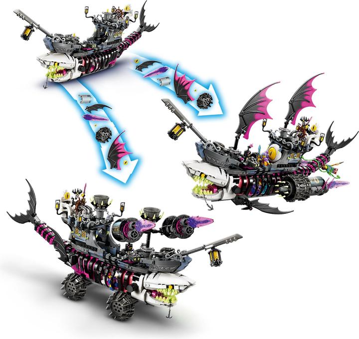 Produktbild LEGO Albtraum-Haischiff (71469, LEGO Dreamzzz)