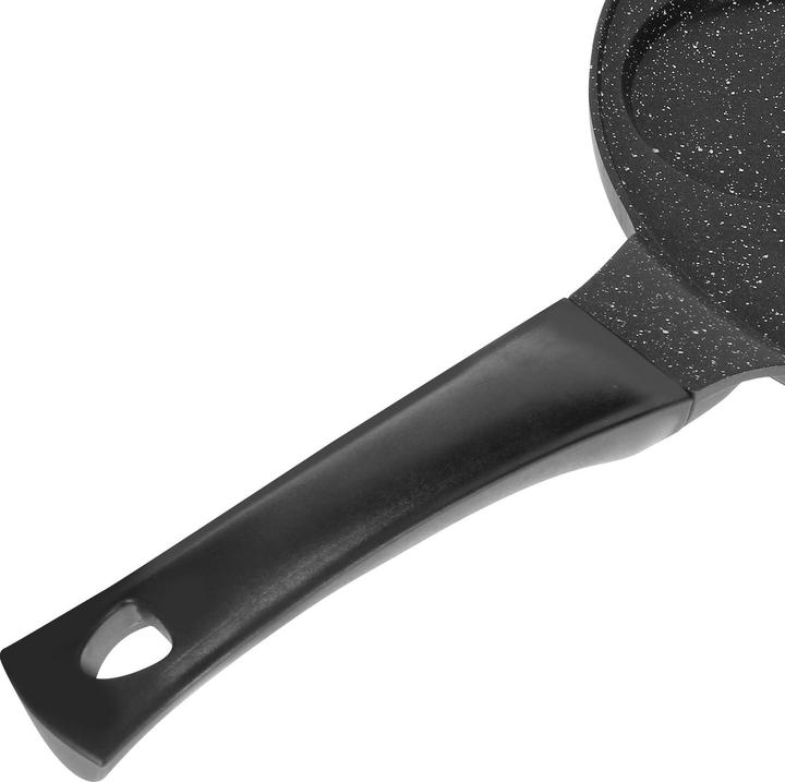 Actual product image Cheffinger Pancake pan 26 cm for 4 people Marble-coated with ergonomic handle (26 cm, Crêpe pan)
