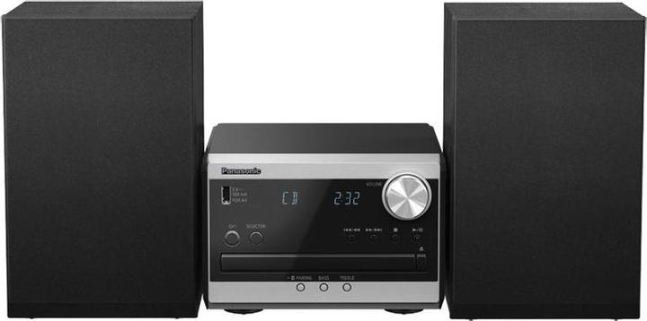 Panasonic CD/RADIO/MP3/USB SYSTEM/SC-PM270EG-S (Bluetooth, CD Player, Airplay, 2x 10 W)