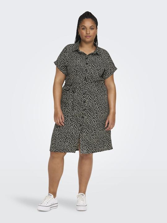 Produktbild Only Curvy Taillengürtel Blusenkleid (50)