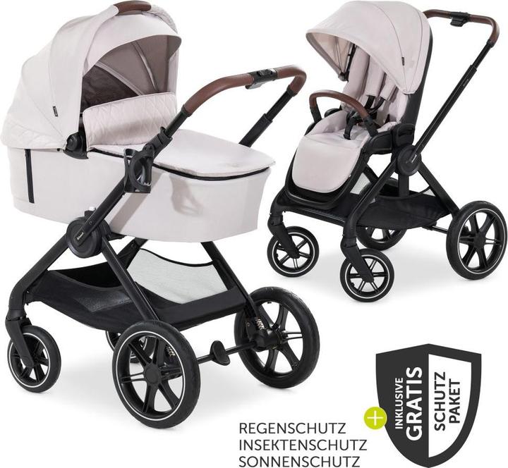 Produktbild Hauck Kombikinderwagen Kombi-Kinderwagen Walk N Care Set inkl. Babywanne