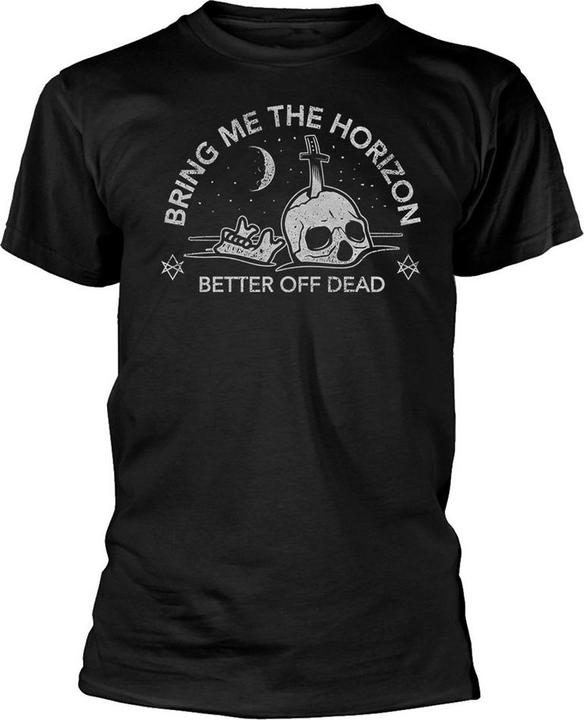 Actual product image Bring Me The Horizon Unisex Adult Happy Song T-Shirt (M)