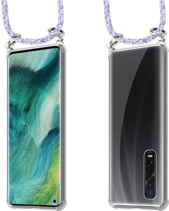 Produktbild Cadorabo TPU Handy Kette SILBER Cover