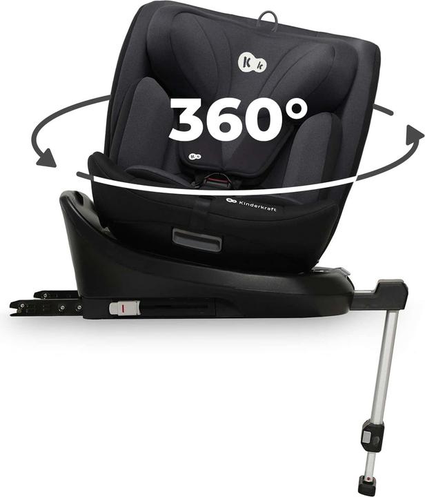 Actual product image KinderKraft Child car seat I-360 (Reboarder, ECE R129/i-Size Standard)