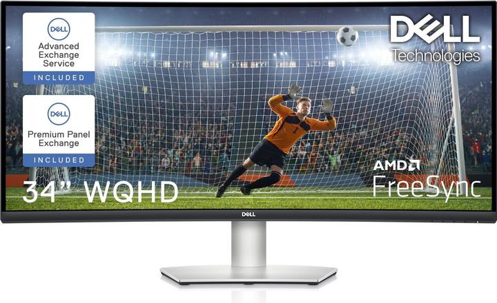 Actual product image Dell S3423DWC (3440 x 1440 pixels, 34")