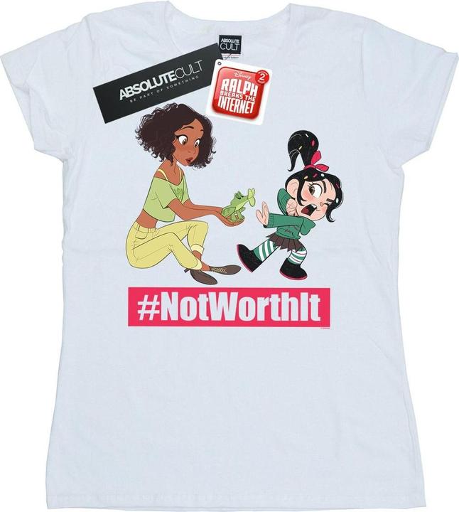 Image du produit Disney - T-shirt WRECK IT RALPH TIANA AND VANELLOPE - Femme (L)