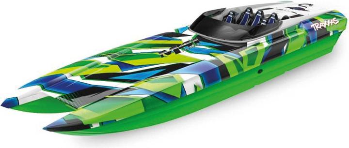 Traxxas DCB M41 40 pouces Catamaran Brushless Vert/Bleu