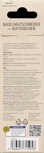 Immagine prodotto dm ebelin Nagelhautschneider und Hufstäbchen