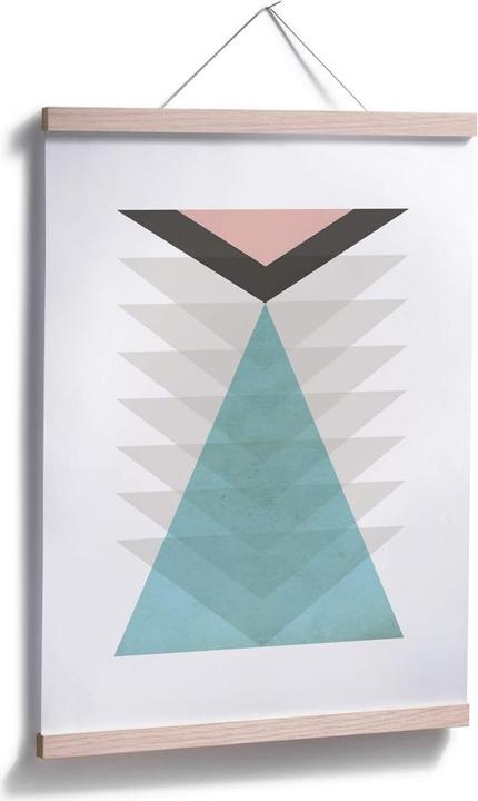 Produktbild Trenddeko Totem aqua & pink (40 x 50 cm)