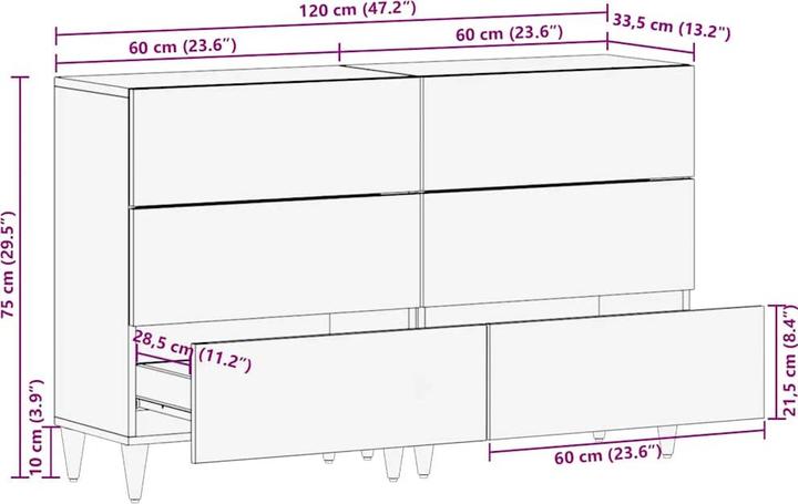 Image du produit VidaXL Redbud occidental (60 x 33.5 x 75 cm)