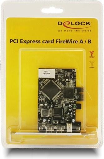 Actual product image Delock 89153, PCI-E x1 to 2x 1394B + 1x 1394A
