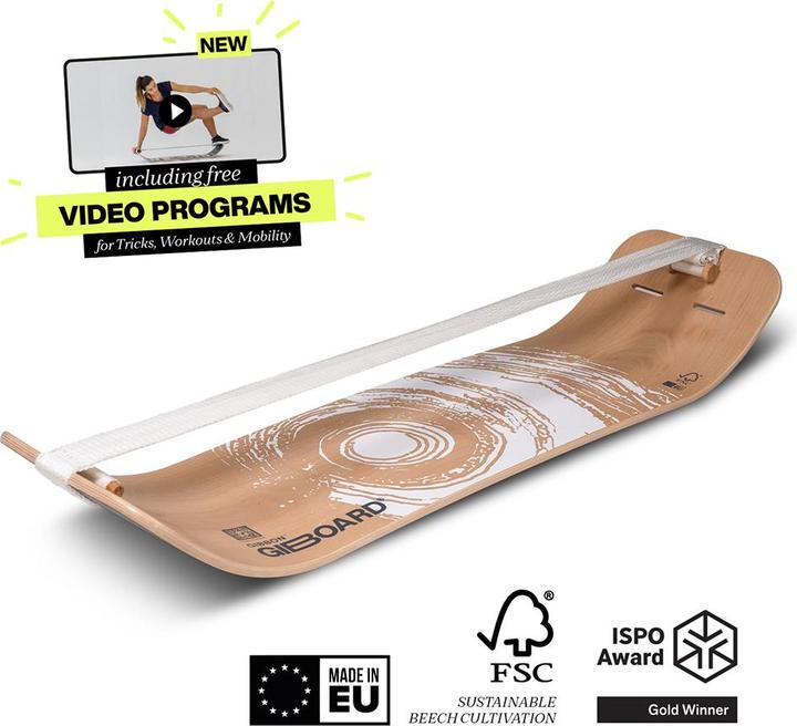 Gibbon Board Active White (1.06 m)