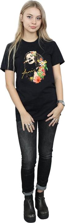 Produktbild Janis Joplin Floral Pattern TShirt (XXL)