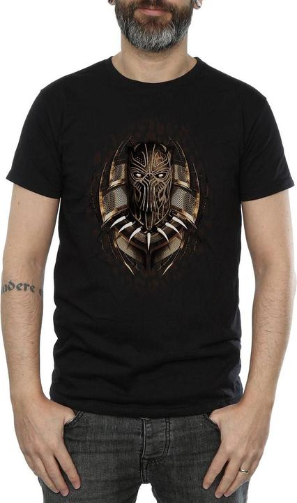Immagine prodotto Maglietta Pantera Nera Oro Killmonger (S)
