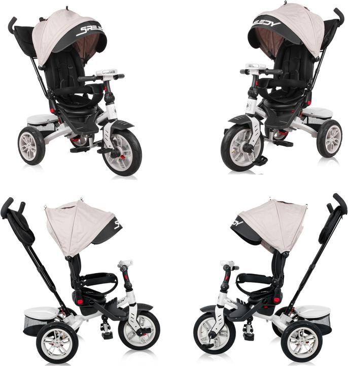 Actual product image Lorelli Tricycle Speedy pneumatic tires music