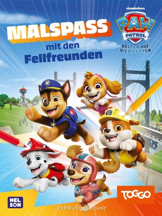 Immagine prodotto PAW Patrol Kindergartenheft: Malspass mit den Fellfreunden
