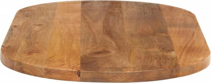 Produktbild VidaXL Tischplatte Holzplatte Massivholzplatte 120x60x3,8cm Oval Mangoholz