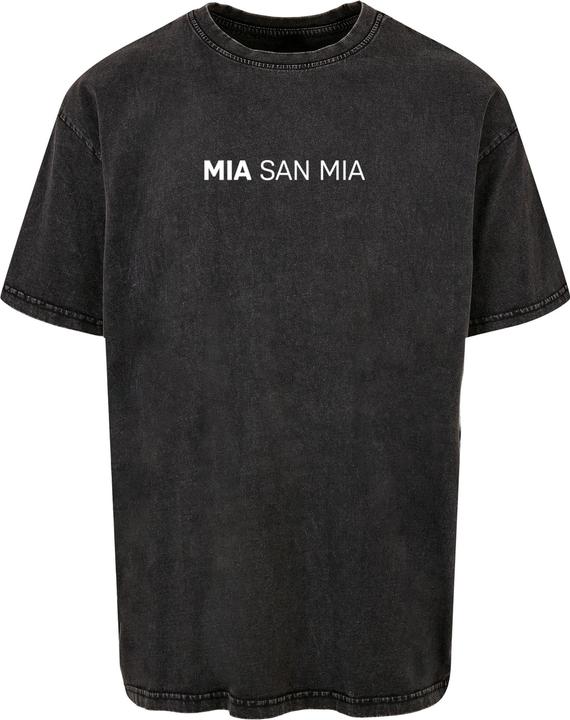 Produktbild FC Bayern München Mia San Mia Acid Washed Heavy Oversize Tee - 111613 (S)