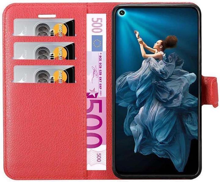 Actual product image Cadorabo Book with stand function cover (TCL 20S, Huawei Nova 5T, K20)