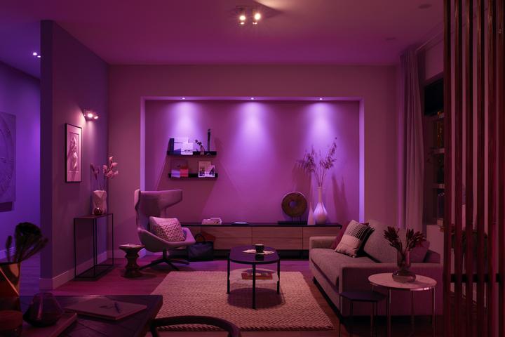 Actual product image Philips Hue White & Color Ambiance BT (GU10, 5.70 W, 350 lm, 1 x, G)