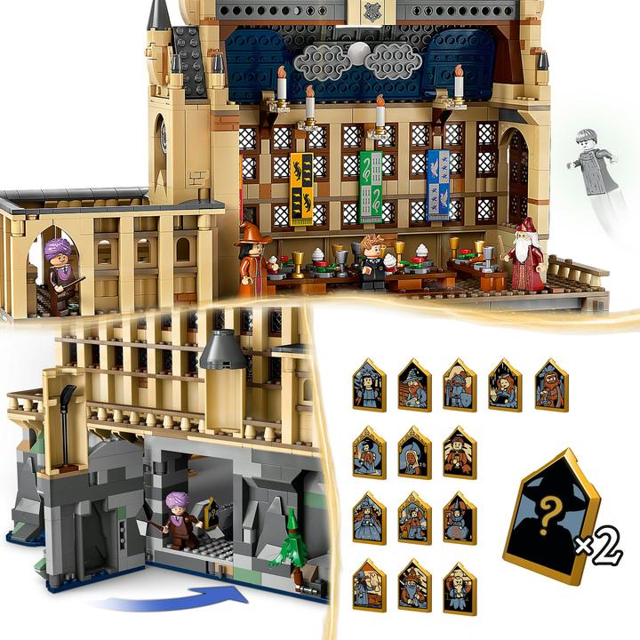 Actual product image LEGO 76435 Hogwarts Castle™: The Great Hall (76435, LEGO Harry Potter)